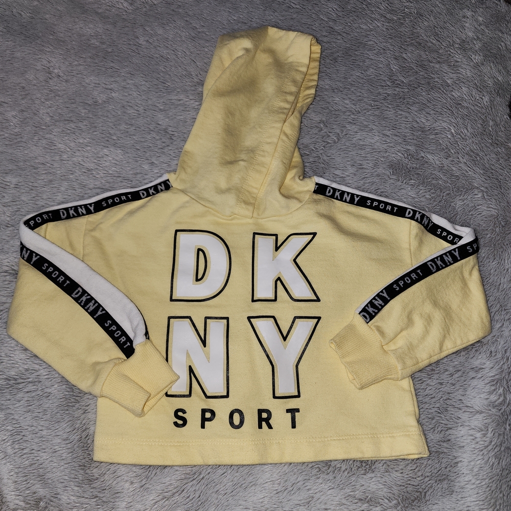 DKNY Sport Kids Yellow Hoodie